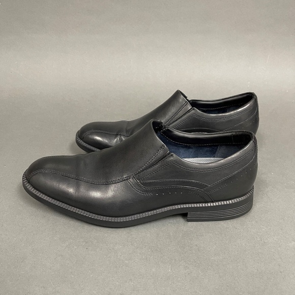 Rockport Trutech Men\'s Shoes Black 10 Leather Upper Slip On H79738 main image 4